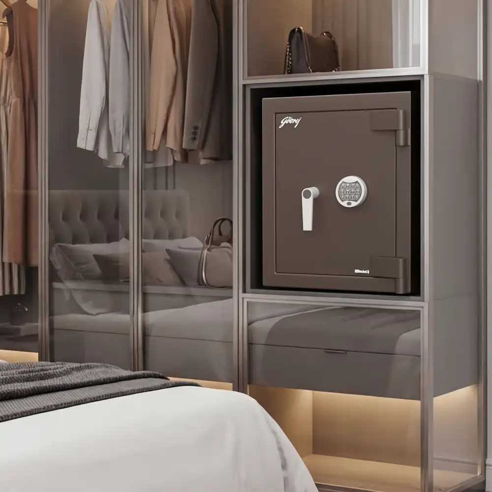 Godrej Matrix 1814-12 V7 (59L) EL Coffee Home Locker 